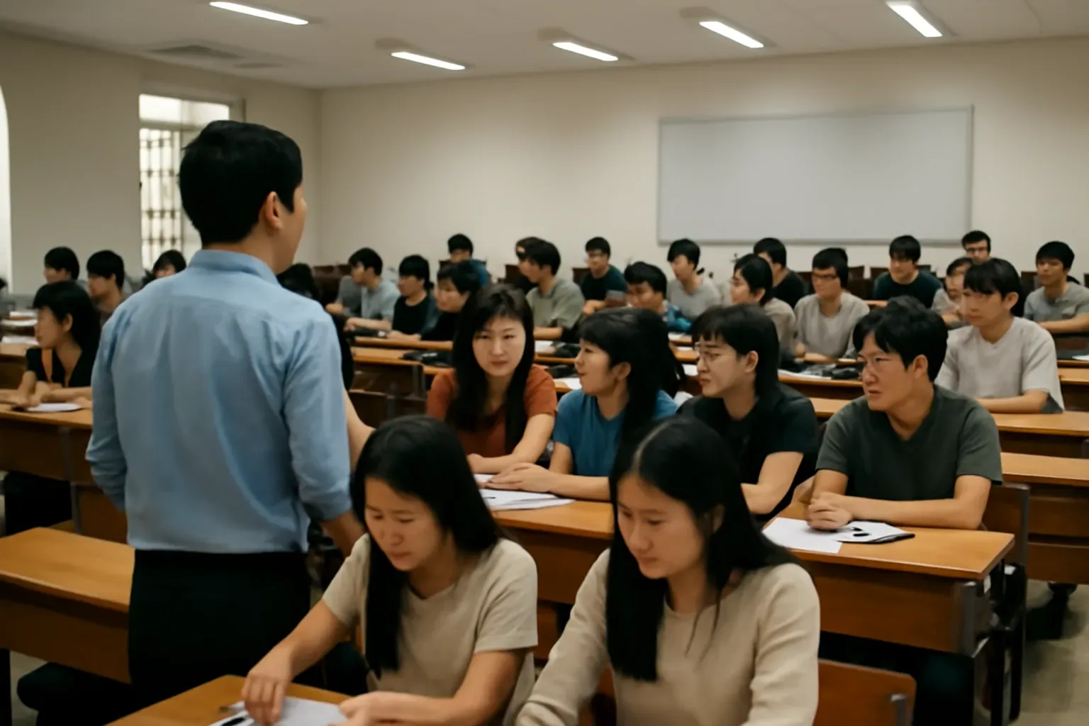 Dạy lớp lớn ở đại học: thiết kế thay vì diễn thuyết